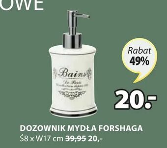 JYSK Dozownik mydła forshaga oferta