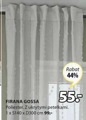 JYSK Firana gossa oferta