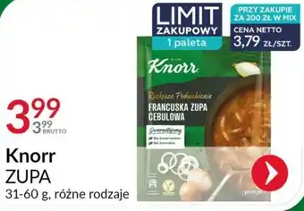 Eurocash Knorr ZUPA 31-60g oferta