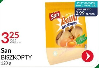 Eurocash San BISZKOPTY 120 g oferta