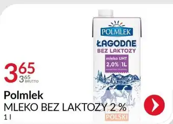 Eurocash Polmlek MLEKO BEZ LAKTOZY 2 % 1l oferta