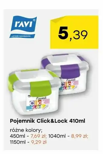 Patio Color Pojemnik Click&Lock 410ml oferta