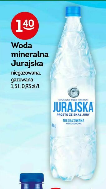 Żabka Woda mineralna Jurajska oferta