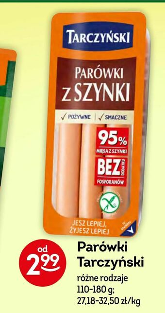 Żabka Parówki Tarczyński oferta