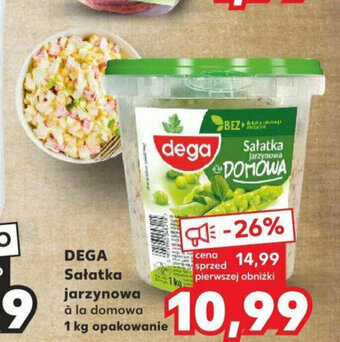 Kaufland DEGA Sałatka jarzynowa 1kg oferta