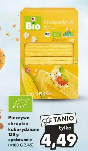 Kaufland Pieczywo chrupkie kukurydziane 130 g opakowanie oferta