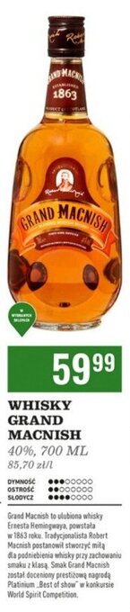 Biedronka Whisky oferta