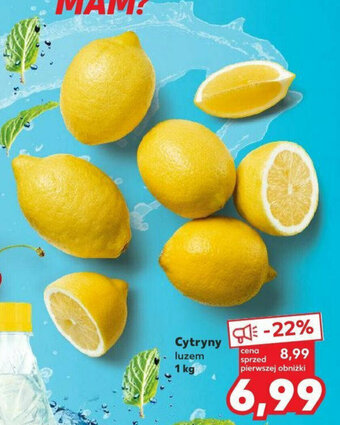 Kaufland Cytryny luzem 1 kg oferta