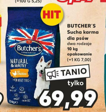 Kaufland Butcher's Sucha karma dla psów 10kg oferta