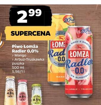 Netto Piwo łomża radler 0,0% oferta