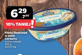Netto Filety śledziowe w sosie corsarro oferta