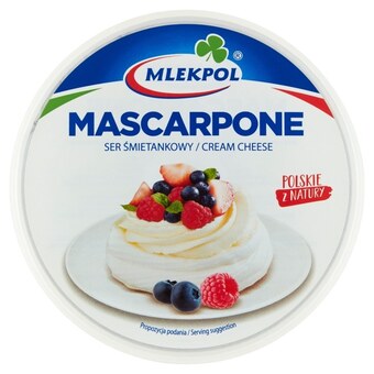 Społem Mlekpol ser śmietankowy mascarpone 250 g oferta