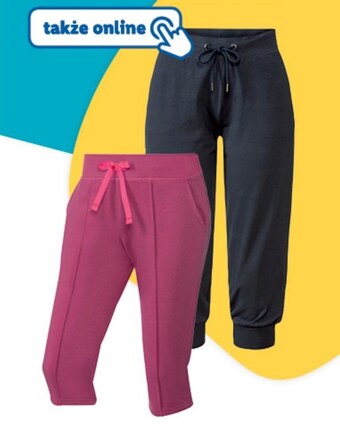 Lidl Spodnie damskie esmara oferta