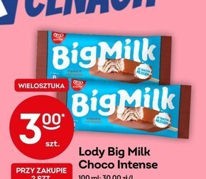 Żabka Big milk choco intense lody 100 ml oferta
