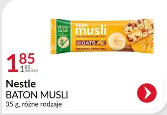 Eurocash Nestle BATON MUSLI 35 g, różne rodzaje oferta