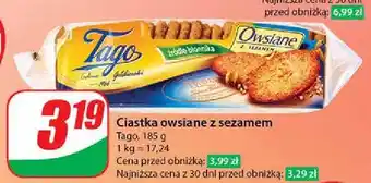 Dino Ciastka owsiane z sezamem oferta