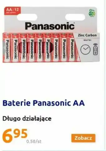 Action Baterie Panasonic AA oferta
