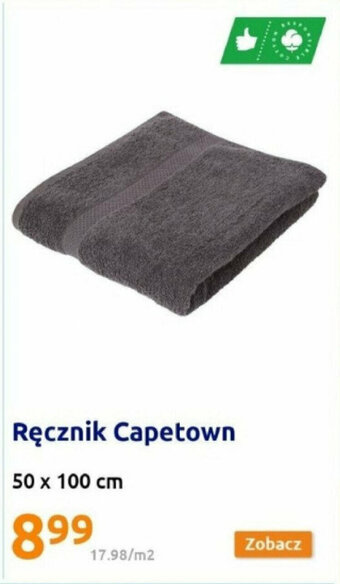 Action Ręcznik Capetown 50x100cm oferta