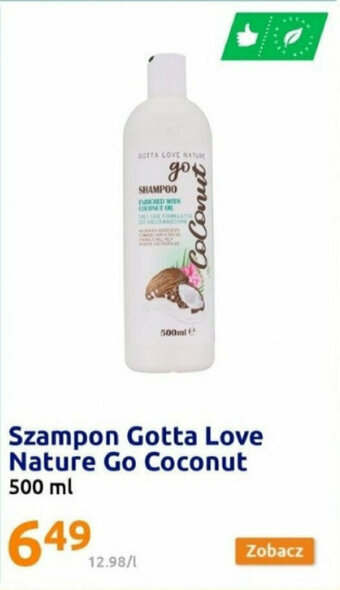 Action Szampon Gotta Love Nature Go Coconut 500 ml oferta