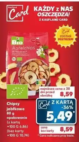 Kaufland Chipsy jabłkowe oferta