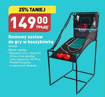 ALDI Domowy zestaw do gry w koszykówkę oferta