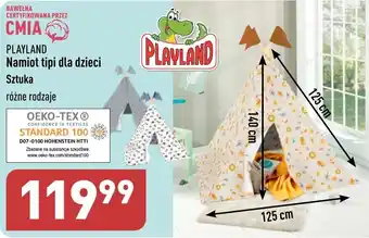 ALDI Namiot tipi dla dzieci Sztuka oferta