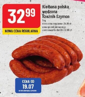 Polomarket Kiełbasa polska wędzona Rzeźnik-Szymon 1kg oferta