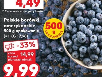 Kaufland Borówki oferta