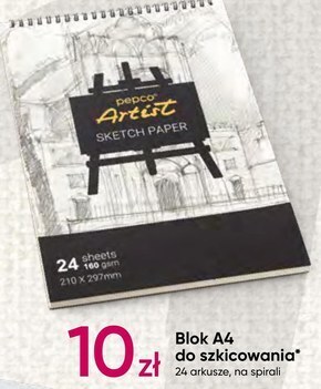 Pepco Blok rysunkowy a4 oferta
