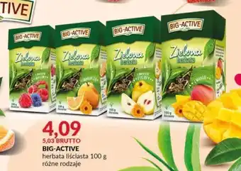 Eurocash BIG-ACTIVE herbata liściasta 100 g różne rodzaje oferta