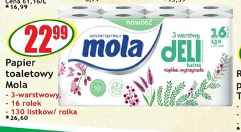 Sezamek Papier toaletowy Mola oferta