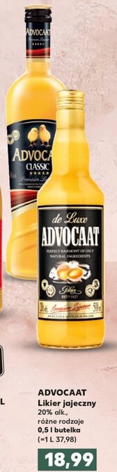 Kaufland Advocaat Likier jajeczny 20% 0,5l oferta