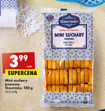 Biedronka Mini suchary pszenne Gourmês, 120 g oferta