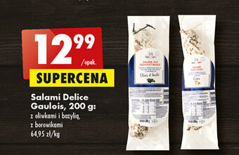Biedronka Salami Delice Gaulois, 200 g: oferta