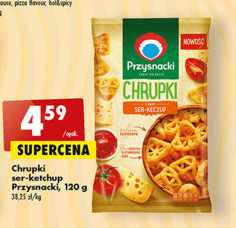Biedronka Chrupki ser-ketchup Przysnacki, 120 g oferta
