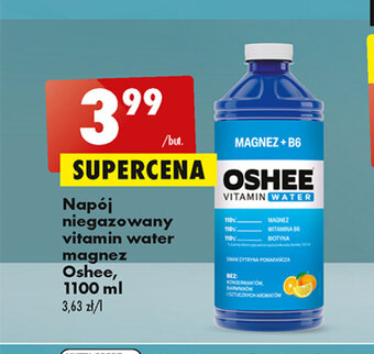 Biedronka Napój niegazowany vitamin water magnez Oshee, 1100 ml oferta