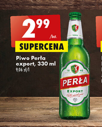 Biedronka Piwo Perła export, 330 ml oferta