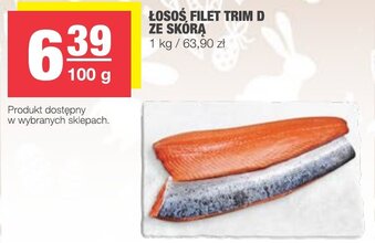 Spar Łosoś filet trim D ze skórą 100g oferta