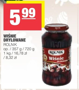Wiśnie drylowane Rolnik 357/720g