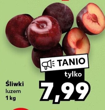 Kaufland Śliwki 1 kg oferta