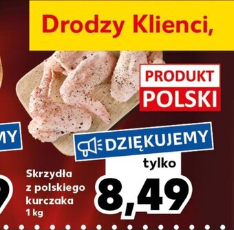 Kaufland Skrzydła z polskiego kurczaka 1 kg oferta