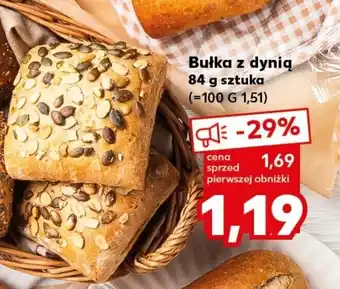 Kaufland Bułka z dynią 84 g oferta