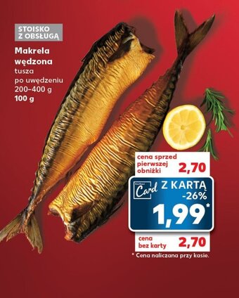 Kaufland Makrela wędzona 100 g oferta