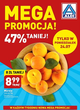 ALDI Morele 1 kg oferta