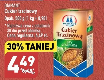 ALDI DIAMANT Cukier trzcinowy Opak. 500 g oferta