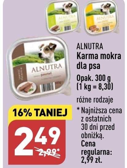 Alnutra store dog food