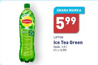 ALDI Lipton Ice Tea Green 1,5l oferta