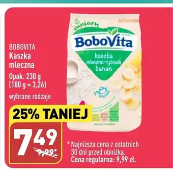 ALDI BOBOVITA Kaszka mleczna Opak. 230 g oferta