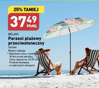 ALDI BELAVI Parasol plażowy przeciwsłoneczny oferta
