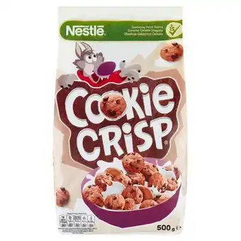 Netto Nestlé cookie crisp zbożowe płatki w kształcie ciasteczek o smaku czekoladowym 500 g oferta